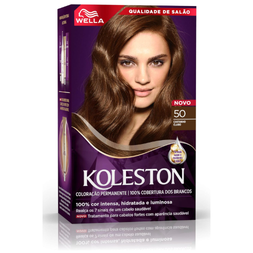 Tintura Koleston 50 Castanho Claro - Beauty