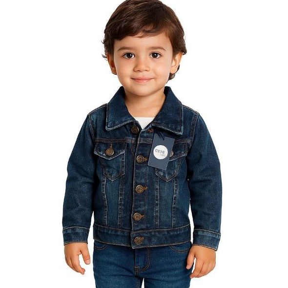 jaqueta jeans e sarja infantil bebê menino 1 2 e 3 Anos
