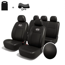Jogo Capas Banco Automotivo Carro Hyundai Couro Impermeável Hb20 Tucson I30 Santa Fé Ix35 Creta