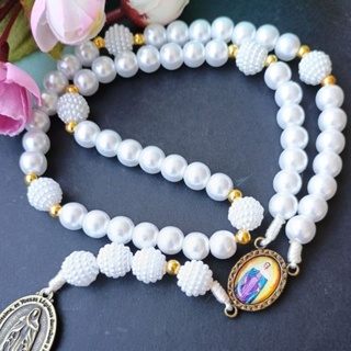 Terço Coroa de Nossa Senhora das Lágrimas Estilo Retrô Ouro Velho em Oferta na Shopee