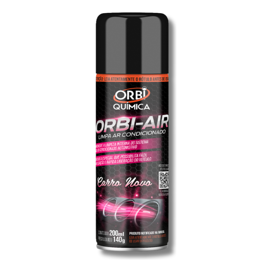 Limpa Ar Condicionado Automotivo Spray Higienização Granada Orbi Air - Carro Novo em Oferta na Shopee