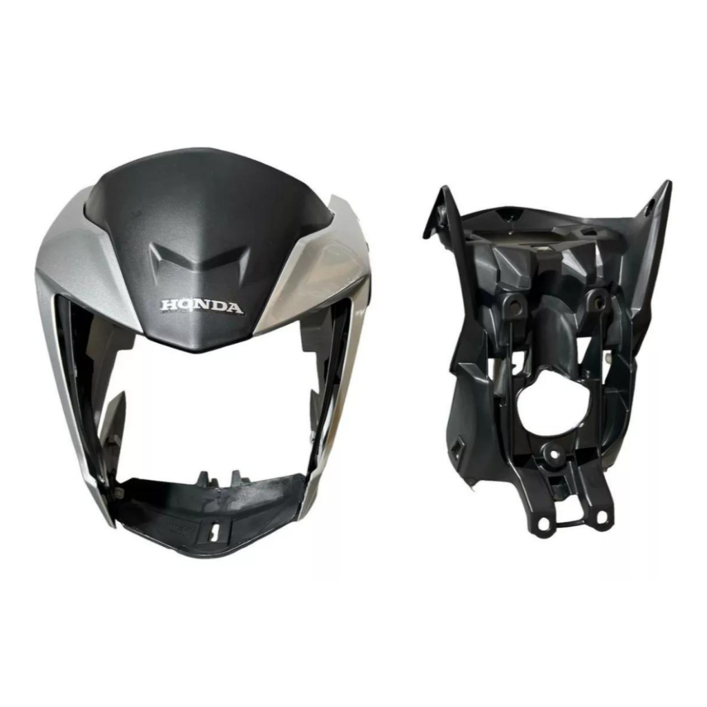 Kit Farol Frente Completa Aranha Cg Titan 160 2022/2024 Sem Farol