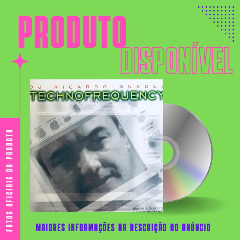CD DJ RICARDO GUEDES - TECHNO FREQUENCY - Tony B, Gala, Sandi B, Sample Hunters, Winkki Wax, The Good Men, Summer