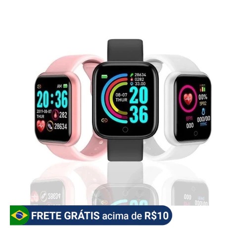 Relogio Smartwatch Smart Bracelet D20 Relógio inteligente para Android e IOS