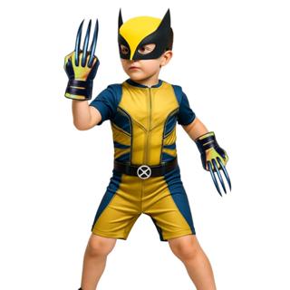 Fantasia Infantil Do Wolverine Com Mascara e Garra De E.V.A em Oferta na Shopee