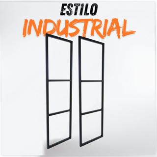 Suporte Prateleira Tripla Estilo Industrial Aço Parede Teto 2 Peças 95x29cm Promoção em Oferta na Shopee