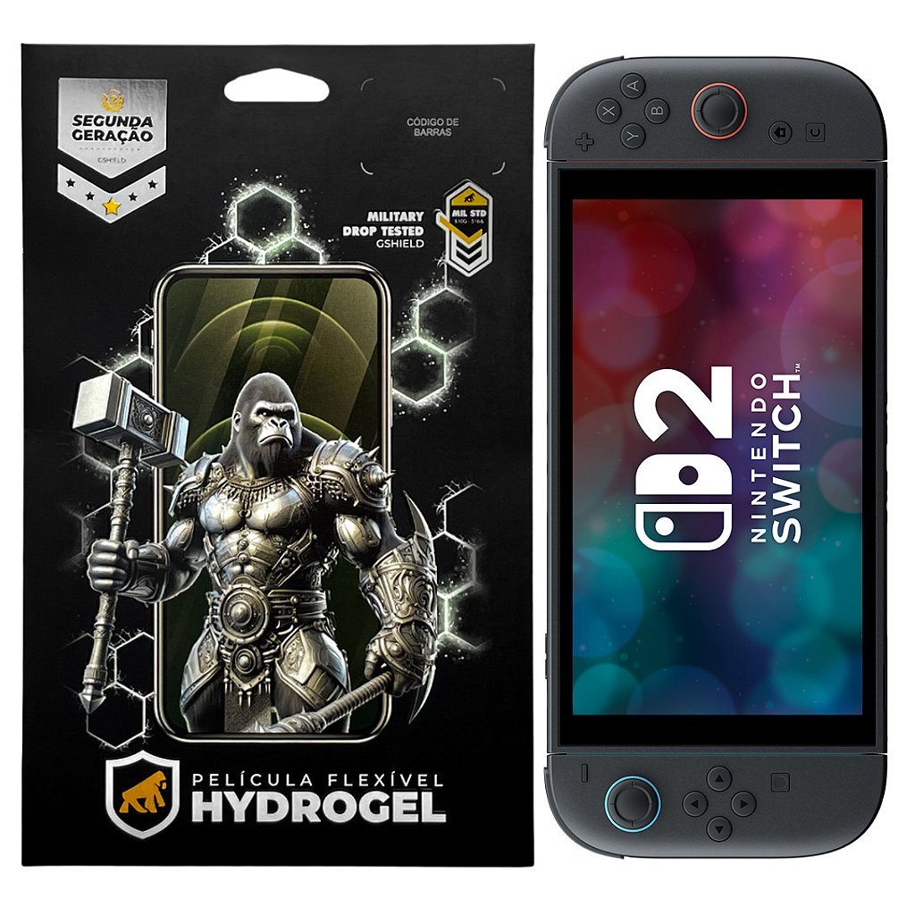 Película Protetora de Tela para Nintendo Switch 2 - Hydrogel HD - Gshield