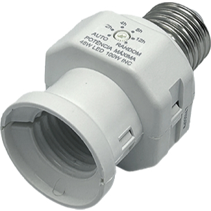 Rele Sensor Bocal Fotocélula Soquete E27 3 Em 1 Bivolt PW
