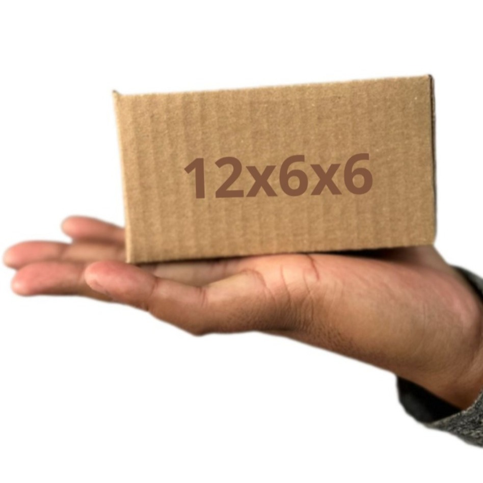 25 CXS PAPELÃO ENVIO - 12X6X6 - ONDA SIMPLES
