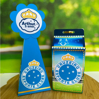 Kit Personalizados Tema Cruzeiro - Caixinhas Para Festa