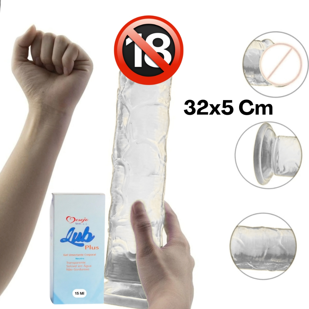 Pênis Realista Grande Grosso Ventosa Macio Grosso Grande Dildo Realístico Sex shop