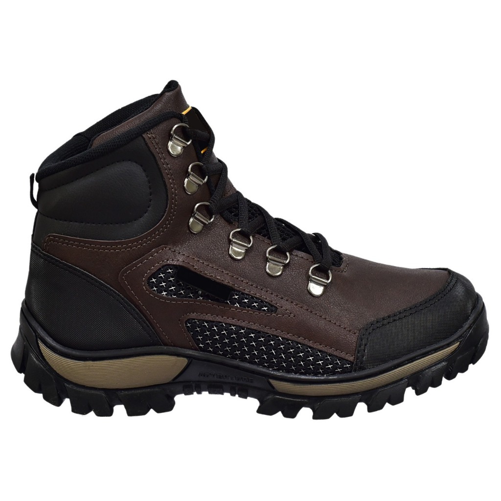 Bota agro city masculina botina cater cano médio bota de trilha bota agroboy masculina adventure