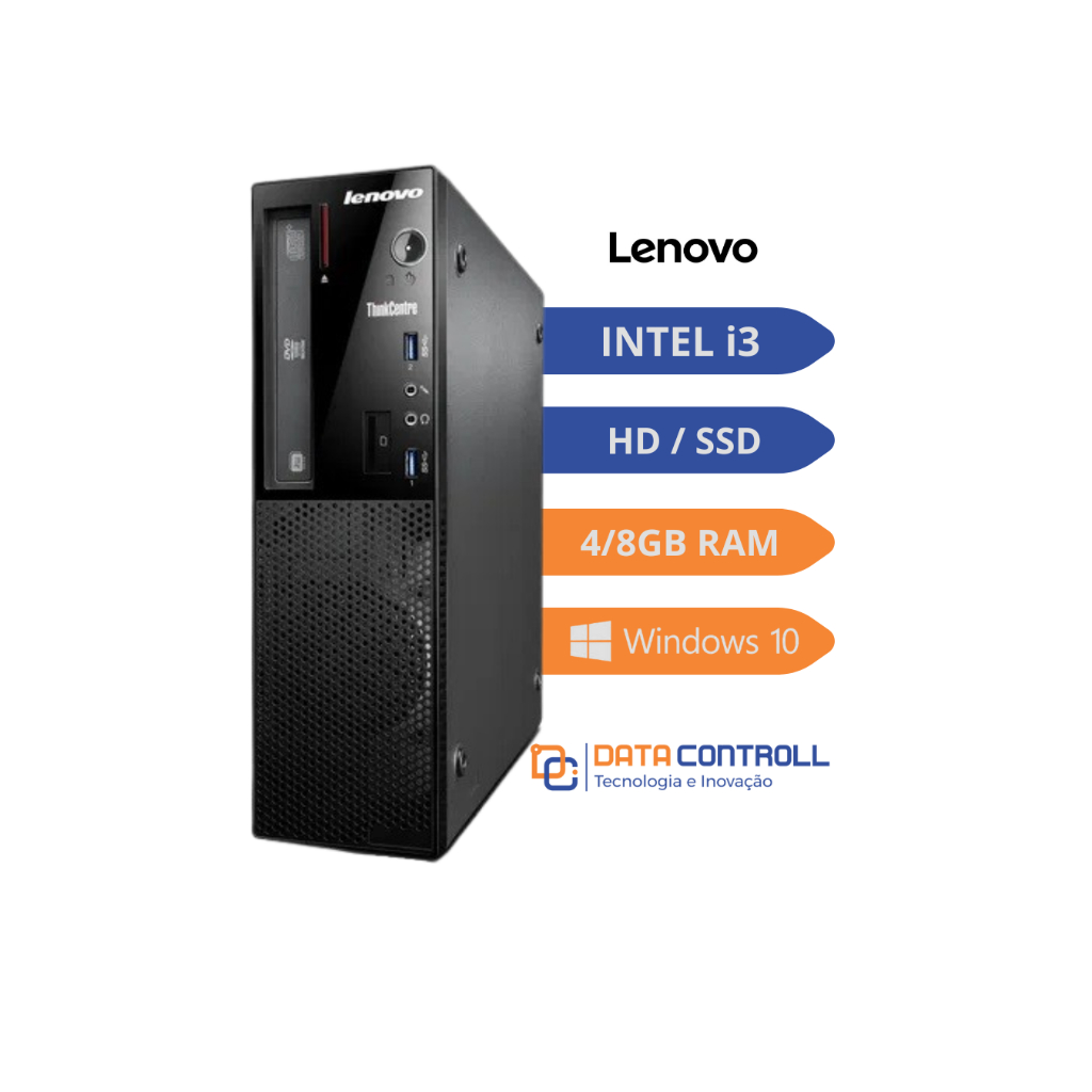 CPU DESKTOP Lenovo Edge 73 i3 4ªGeração