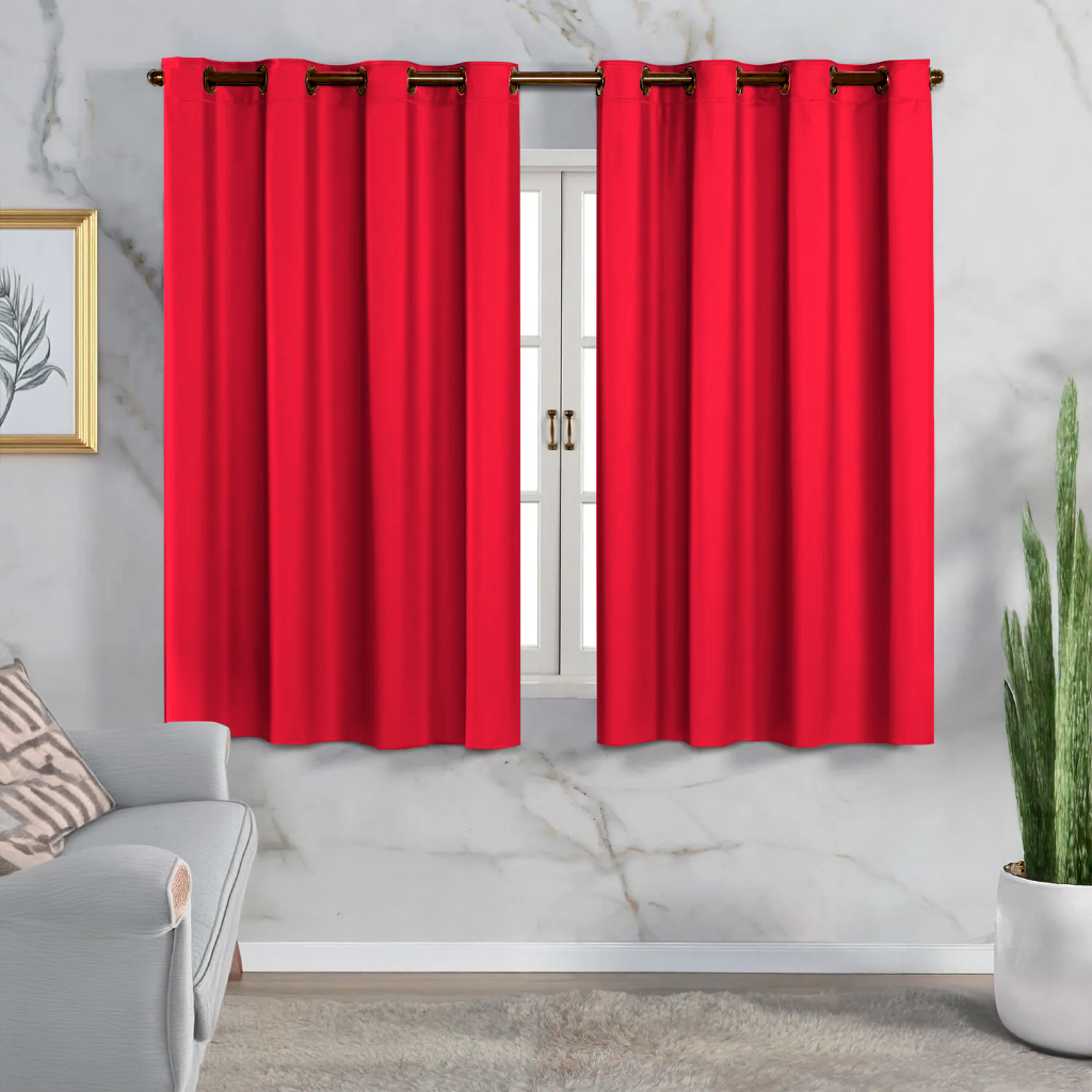 Detalhes do Cortina 100% Blackout PVC Para Sala Quarto Escritório e Cozinha no Tamanho 2,20 M X 1,30 M,Veda Luz