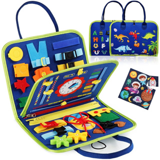 Livro Montessori Sensorial Maleta Educativa Brinquedo para Crianças em Oferta na Shopee