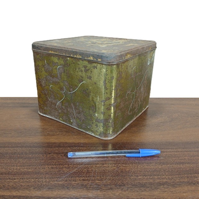 Lata Antiga 2007 Colecioável Sabão Omo 20x20x16cm 390g