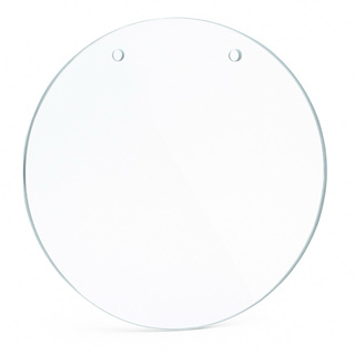 01 círculo de 30cm diâmetro em Acrílico Cristal 2mm com 02 furos - P/ Porta Maternidade em Oferta na Shopee