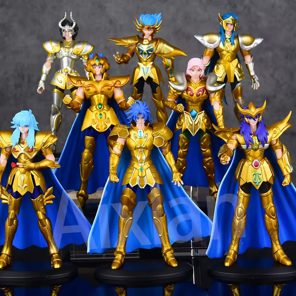Bonecos Cavaleiros De Ouro Action Figure Saint Seiya Cavaleiros Do zodíaco Colecionáveis em Oferta na Shopee