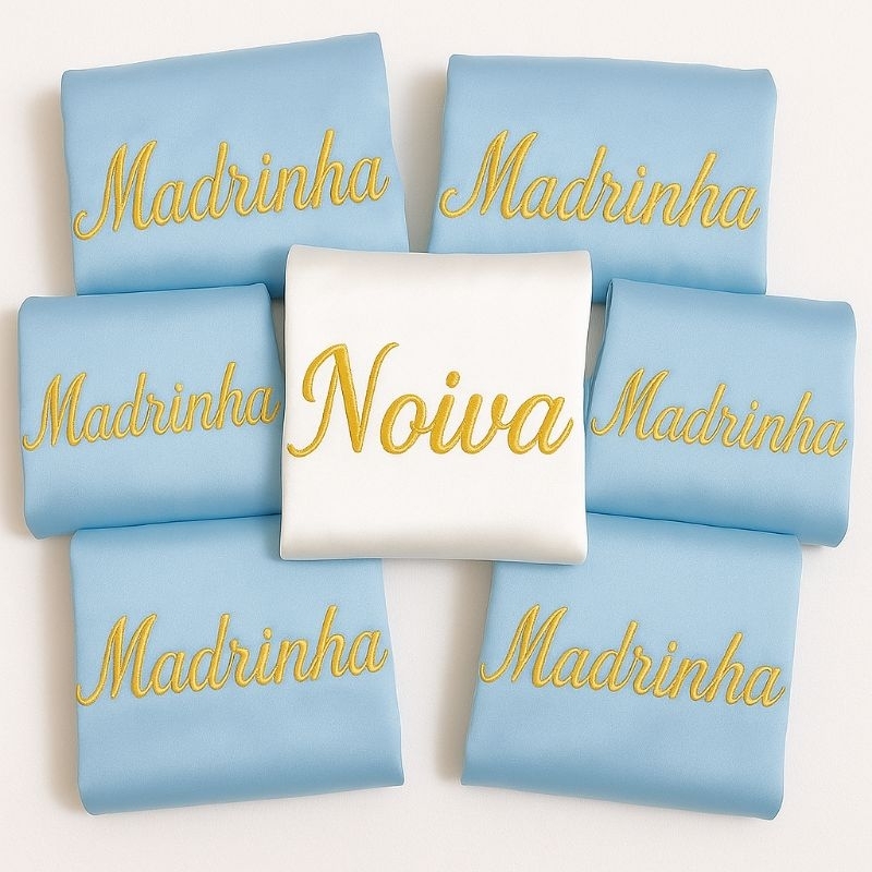 robe serenity casamento bordado em Oferta na Shopee