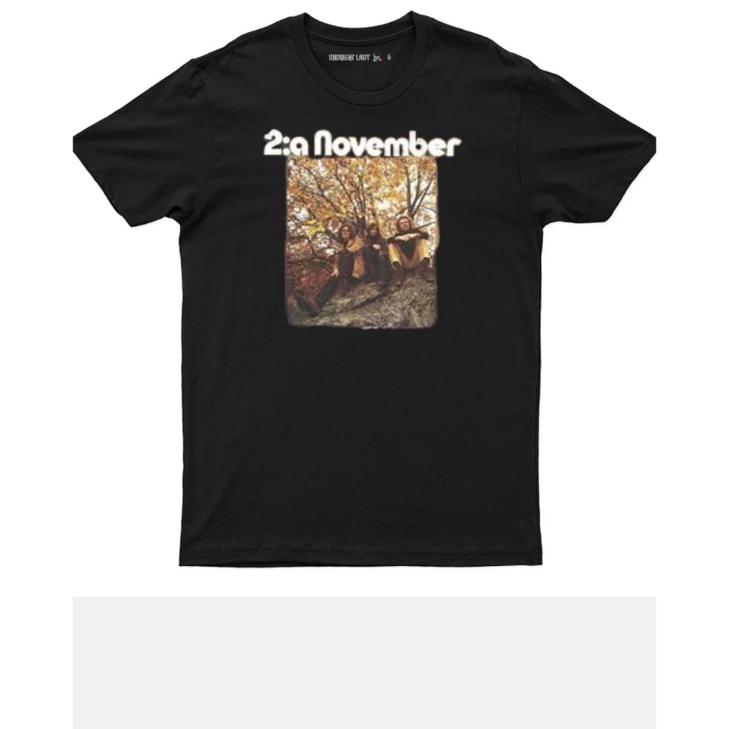 Camiseta NOVEMBER - 3:a HARD ROCK 70s SUÉCIA BUDGIE DUST EM DTF ALTA QUALIDADE METAL ROCK PLUS SIZE