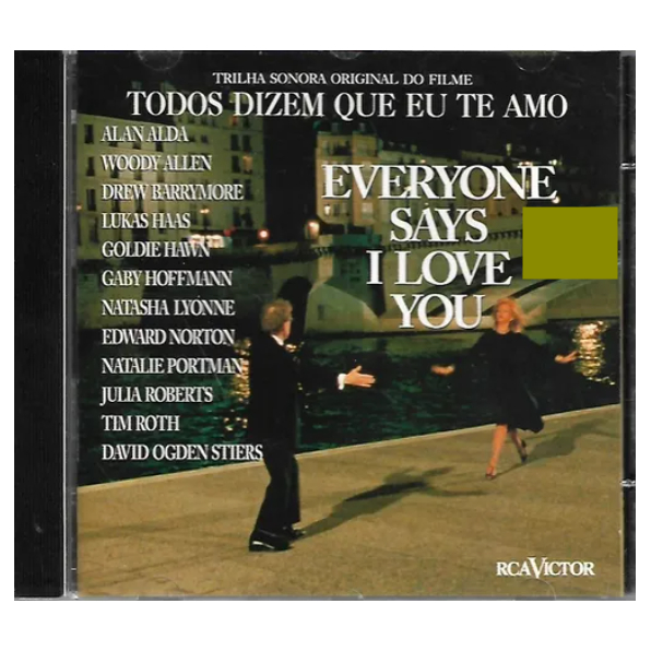Cd Trilha Sonora Todos Dizem Que Eu Te Amo