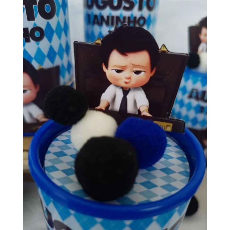 Cofrinhos Personalizados Poderoso chefinho 3D  Lembrancinha Festa Infantil