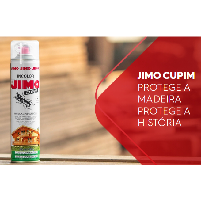 Mata Cupim Fino Inseticida Aerosol - 400ml - JIMO em Oferta na Shopee