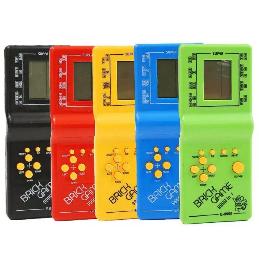 Kit 15 Super Mini Game Retro Brick Game Portátil 9999 jogos