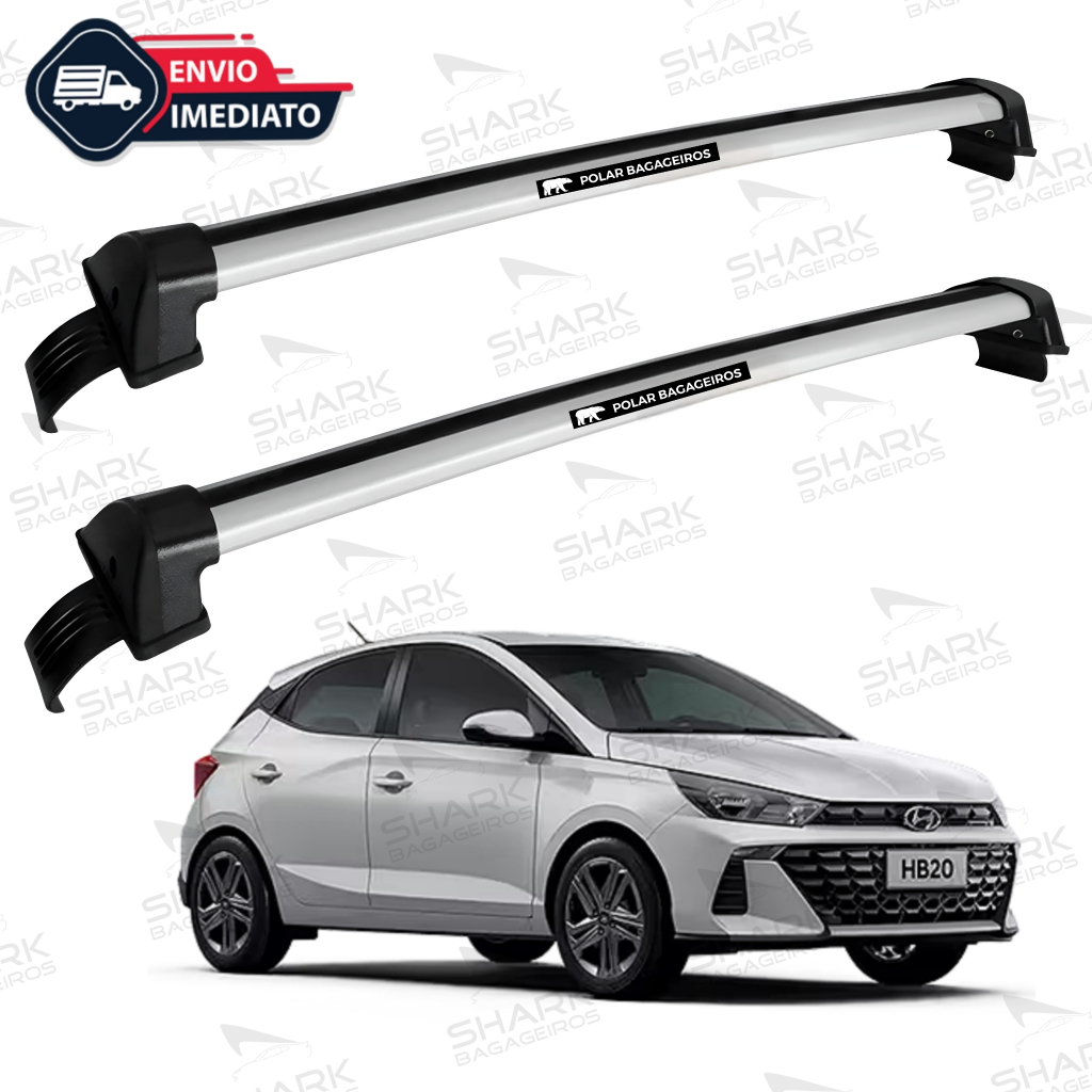 Rack De Teto Hyundai Hb20 Hatch Novo 23 24 2025