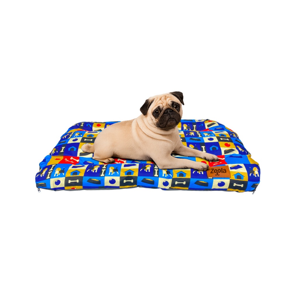 Colchonete Para Cachorro Gato Caminha Zoola Pet 70cm X 50cm Capa Lavavel - Melhor Preço!