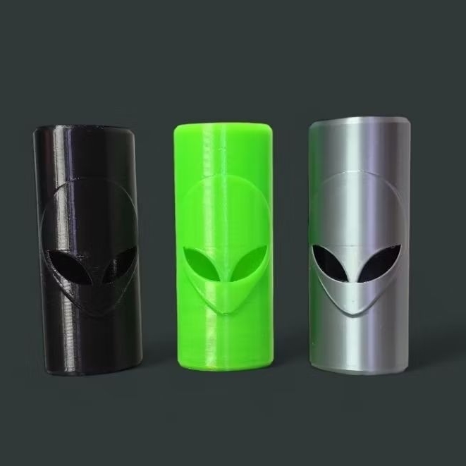 Capa Para Isqueiro Modelo Alien - Para Isqueiro BIC Modelo Grande