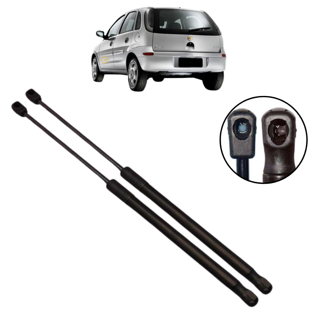 Par Amortecedor Tampa Traseira Porta Malas Chevrolet Corsa 1.0 1.4 1.8 2002 A 2012 MG17055 em Oferta na Shopee