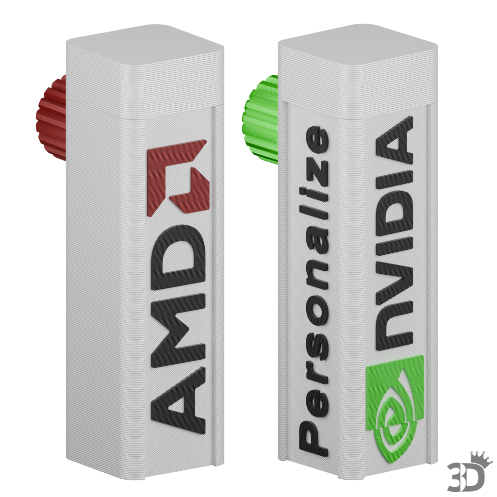 Suporte de Gpu para Placa de Vídeo Universal Personalizável Ajuste de Altura (7cm x 11cm)