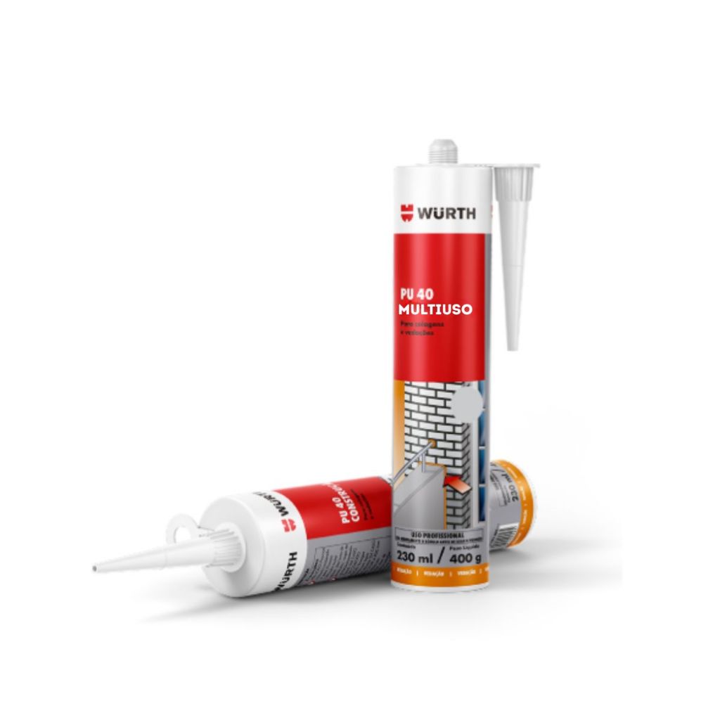 Selante Pu 40 Vedação 230ml Para Construção E Estruturas