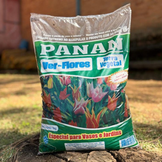 Terra Vegetal Orgânica Adubada com Húmus até 20KG em Oferta na Shopee