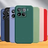 Kit 2X1 Xiaomi 15 5G - Capa Silicone Aveludada Colorida Veludo + Película Ceramica 9D Top