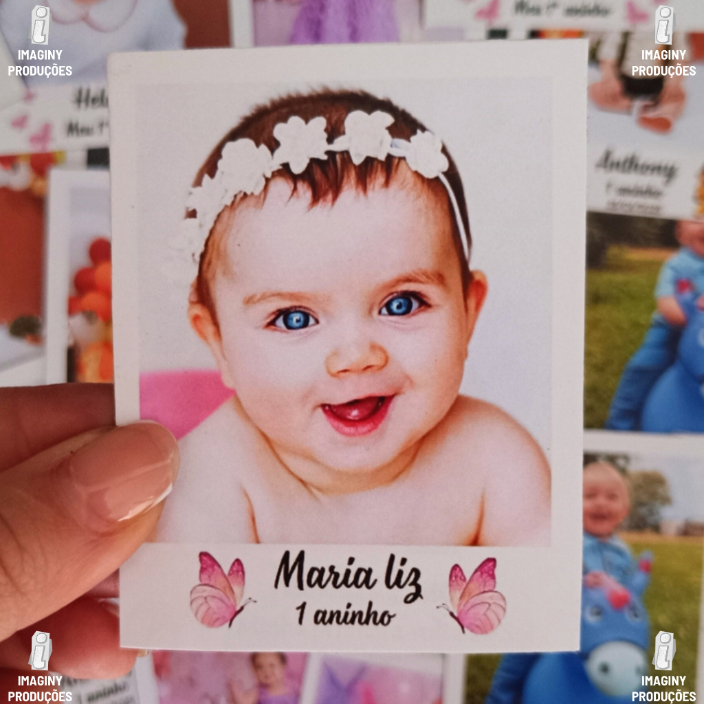 Foto Imã Geladeira - Lembrancinha- Personalizado-Tamanho 7x9cm