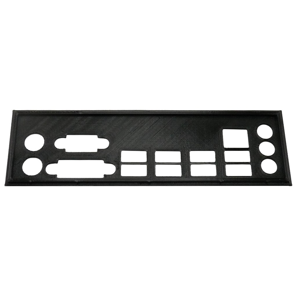 Espelho Tampa Acabamento Chapinha Para Placa-mae Gigabyte GA-H55M-S2V H55M-S2V