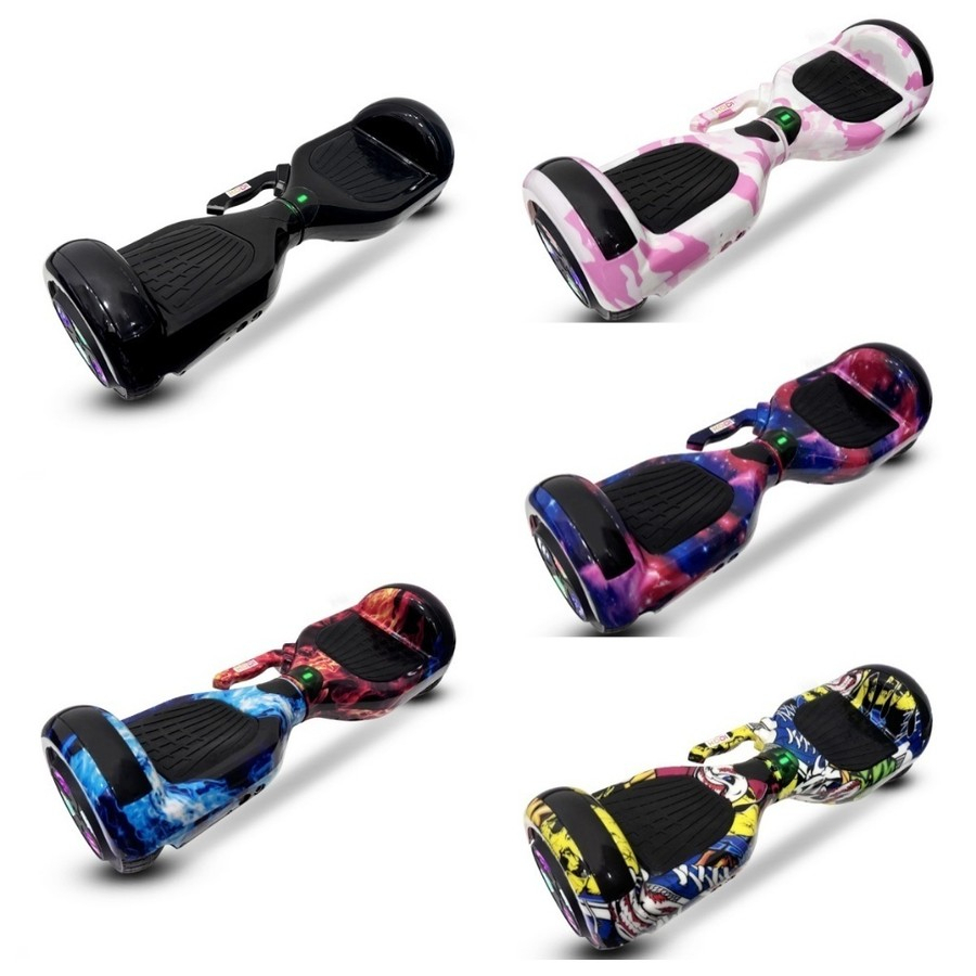 Hoverboard YDTECH 6.5": Segurança UL2272, Bluetooth e 60 Min de Liberdade com LED -P10