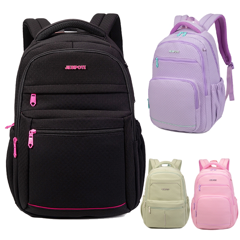 Senhoras mochila moda viagem grande capacidade estudante escola saco multi cor opcional em Oferta na Shopee
