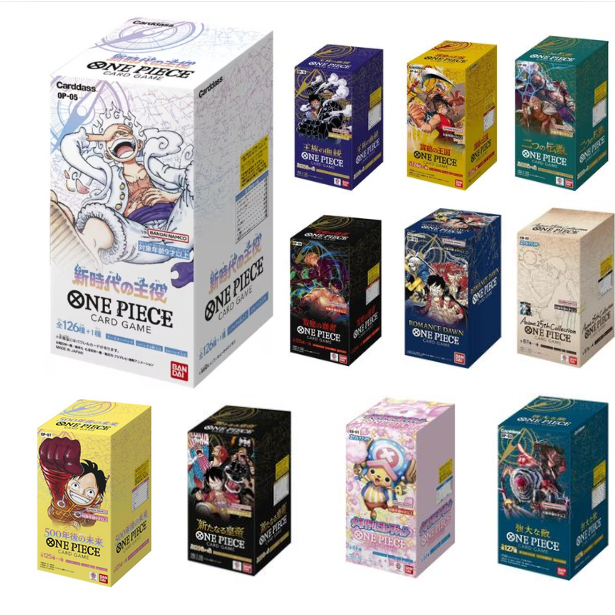 One Piece Card Game Booster Box [OP-01 to EB-02] Official TCG Trading Card game Direct from Japan OP-13 PRB-02 EB-03