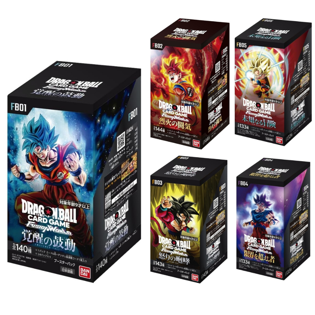 Dragon Ball Super Card Game BOX Official TCG Booster Box Trading Card game FB01-05 Direct from Japan