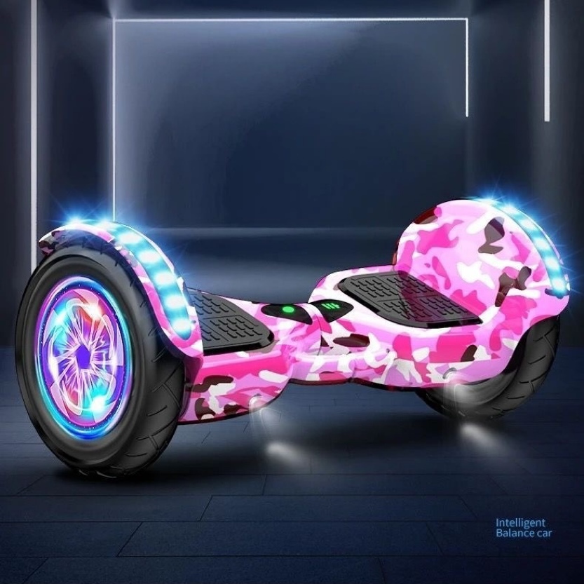 Hoverboard LED Skate Elétrico 6.5 Polegadas Com Bluetooth -P10