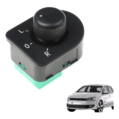 Botão Interruptor Retrovisor VW Gol G5 G6 Fox Golf Jetta Passat Bora Novo