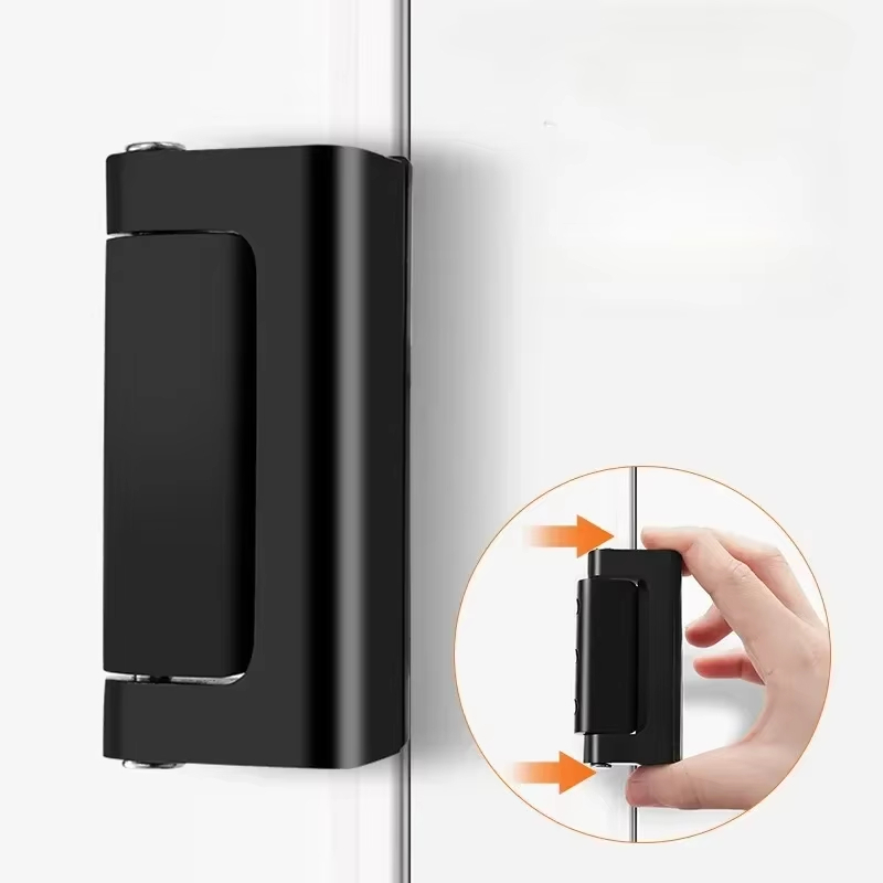 Fivela antibloqueio fixa para porta de liga de alumínio em Oferta na Shopee