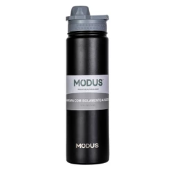 MODUS Garrafa Térmica Esportes Pote Dupla Camada Presente De Aço Inoxidável Termos Portáteis 750ML