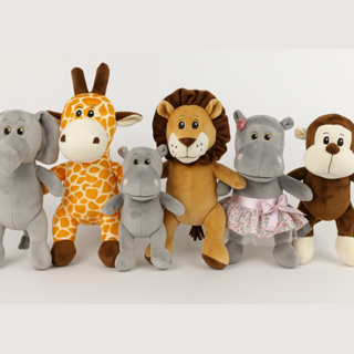 Pelúcia Coleção Safari Amiguinho em Oferta na Shopee