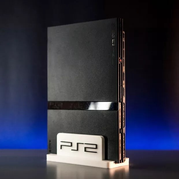 SUPORTE PARA PLAYSTATION 2 SLIM - ESTABILIDADE E ESTILO PARA O SEU PS2