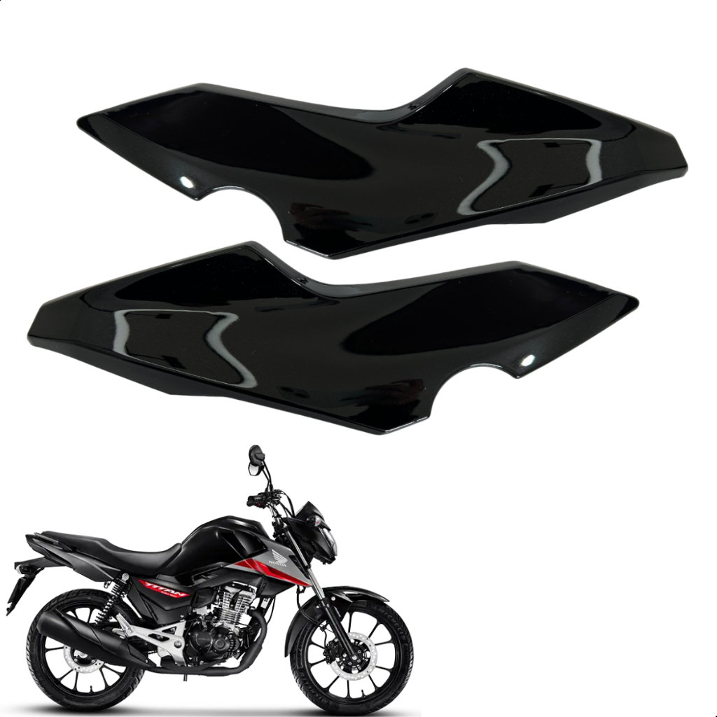 Detalhes do Carenagem Farol para Fan Titan 160 2025 Original Plasmoto
