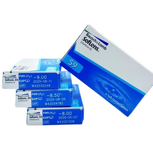 Lente de Contato Soflens 59 Baush+Lomb para Miopia e Hipermetropia em Oferta na Shopee